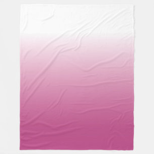 LARGE PINK OMBRE BLANKET