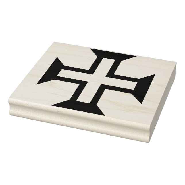 Large Portuguese Cross Rubber Stamp (Stamp)