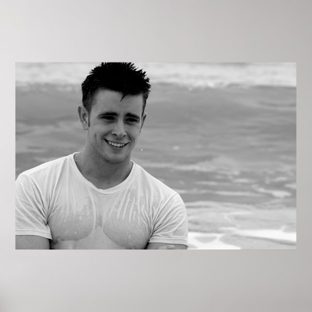 Large Poster - Craigery Morgan Beach (Front)