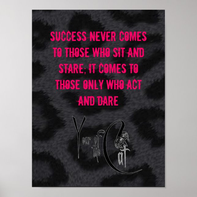 Large poster, Success Poster (Front)