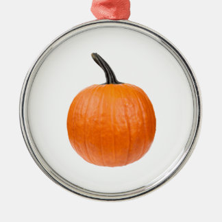 Large Pumpkin Metal Ornament