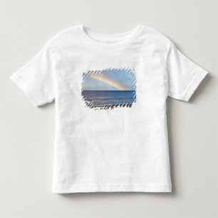 Large rainbow over the Pacific Ocean at Toddler T-Shirt