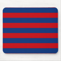 Large Red and Blue Horizontal Stripes