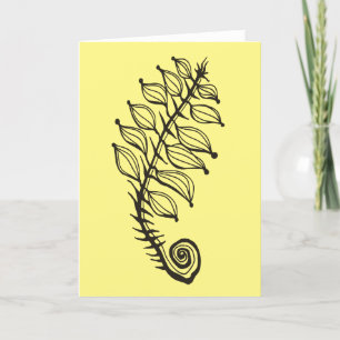 Large Regeneration Drawing & Poem Card