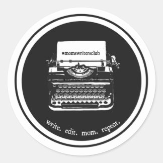 LARGE round sticker - set of 6