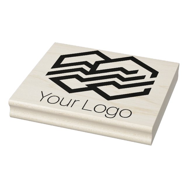 Large Rubber Stamp Custom Business Logo (Stamp)