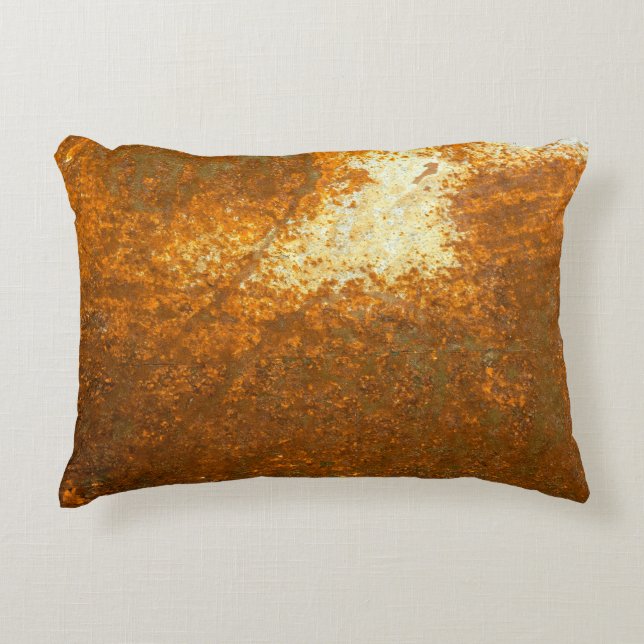 large Rust backgroundabstract, ancient, antique, b Decorative Cushion (Front)