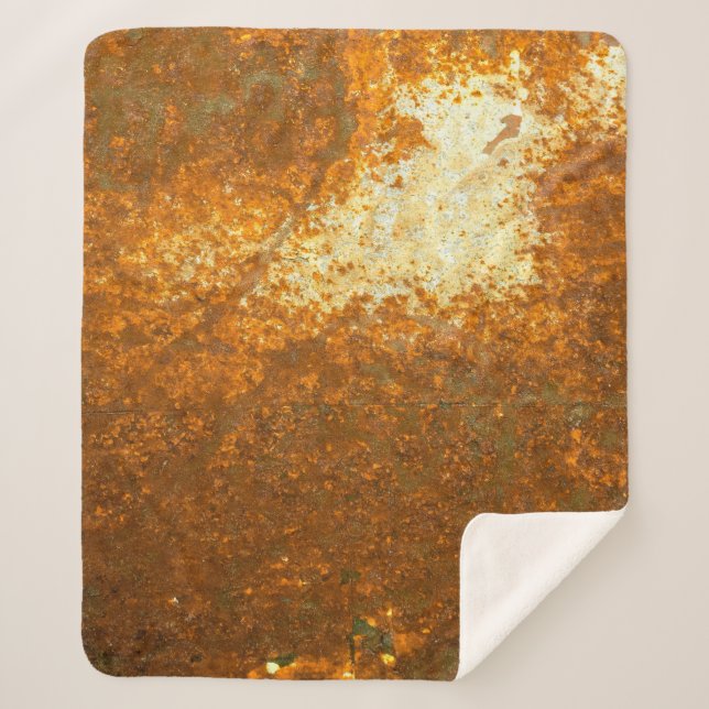 large Rust backgroundabstract, ancient, antique, b Sherpa Blanket (Front)