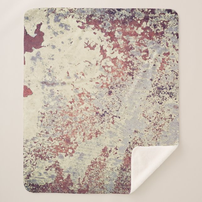 Large Rust backgrounds - perfect background abstra Sherpa Blanket (Front)