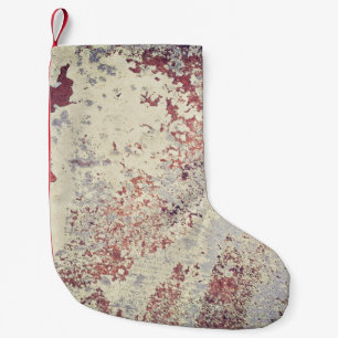 Large Rust backgrounds - perfect background abstra Small Christmas Stocking