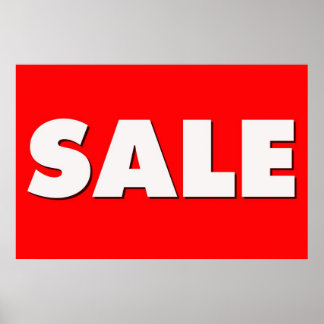 Large Sale Sign
