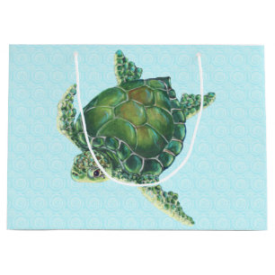Large Sea Turtle Gift Bag