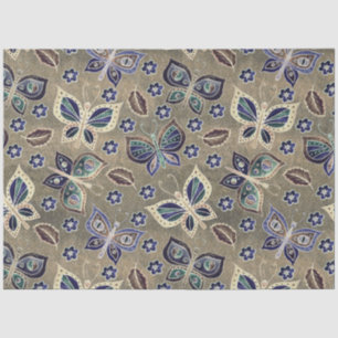 Large Seamless Butterfly Pattern Decoupage Tissue Paper