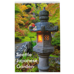 Large Seattle Japanese Garden Calendar