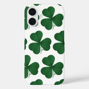 Large Shamrock iPhone 16 Case