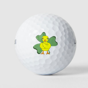Large Shamrock Chick Golf Balls