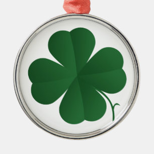 Large Shamrock Metal Ornament