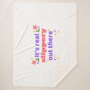 Large Sherpa Blanket Best Chirps Hockey