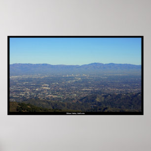 Large Silicon Valley, California Print