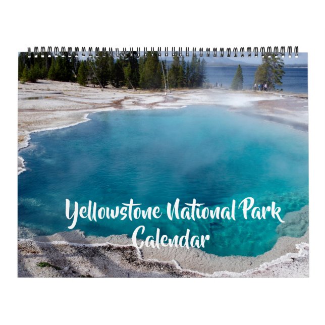 Large Size Yellowstone Park Calendar (Cover)