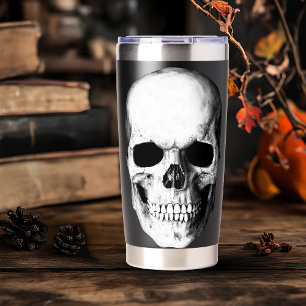 Large Skull Gothic Insulated Tumbler