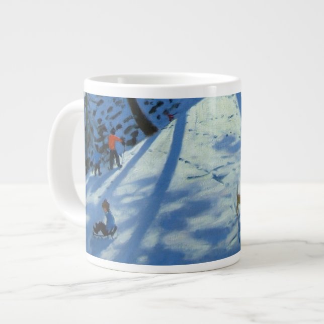 Large Snowball Zermatt Coffee Mug (Front Left)