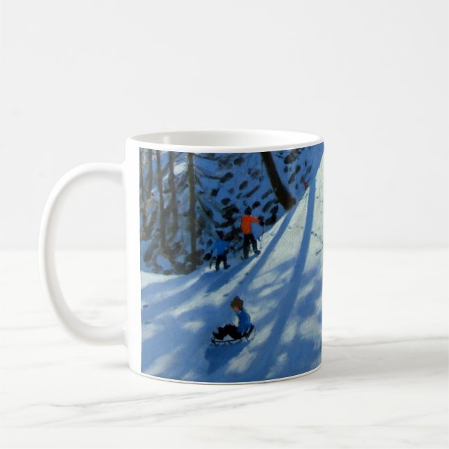 Large Snowball Zermatt Coffee Mug (Left)