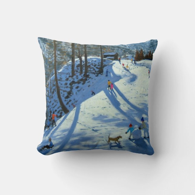 Large Snowball Zermatt Cushion (Front)