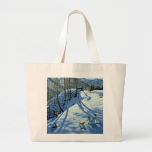 Large Snowball Zermatt Tote Bag