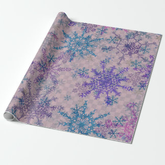 Large Snowflake Christmas Wrapping Paper