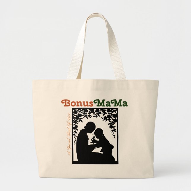 Large Special Bonus MaMa Tote - Gift for Mum (Front)