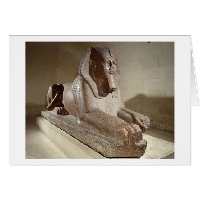 Large Sphinx, from Tanis (granite) (Front Horizontal)