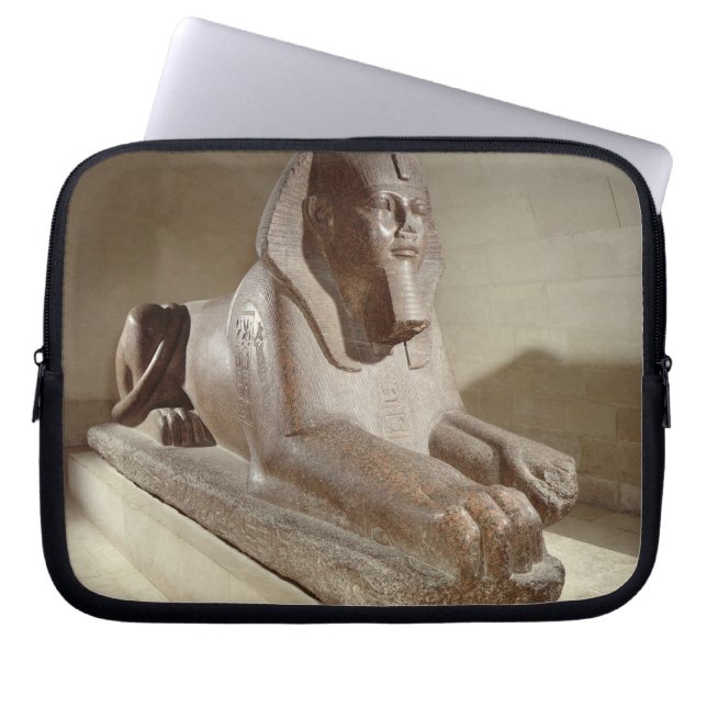 Large Sphinx, from Tanis (granite) Laptop Sleeve (Front)