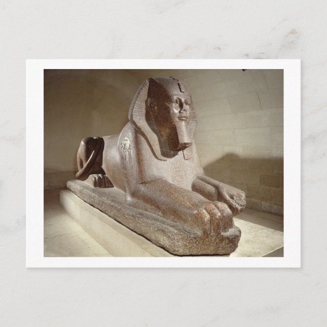 Large Sphinx, from Tanis (granite) Postcard (Front)