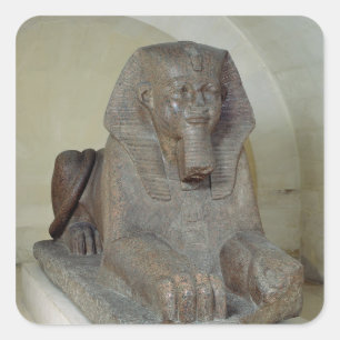 Large sphinx, from Tanis Square Sticker