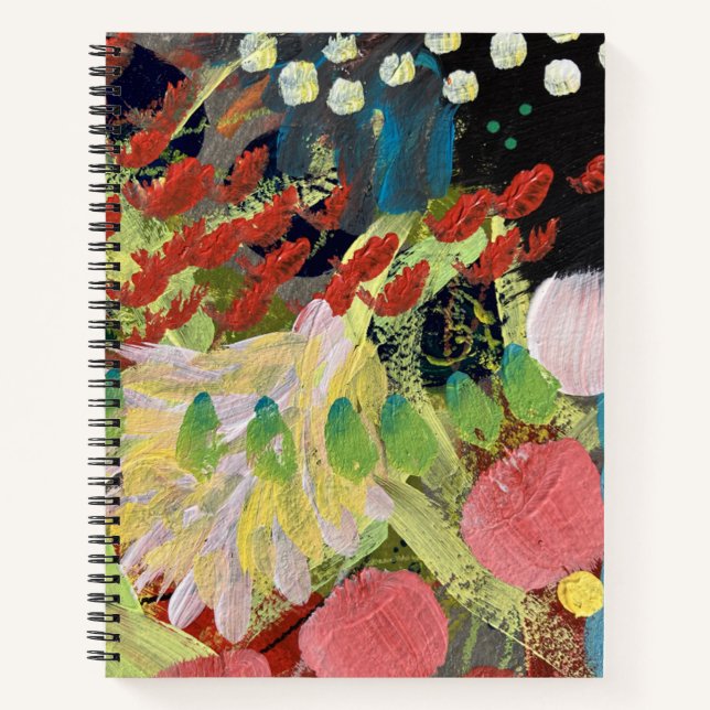 Large Spiral Notebook (Front)