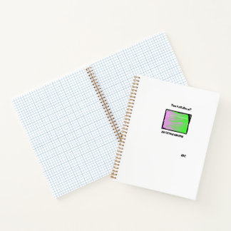 Large spiral notebook - Diamond pattern LBC
