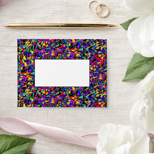 Large Splatter - A2 Envelope (Wedding)
