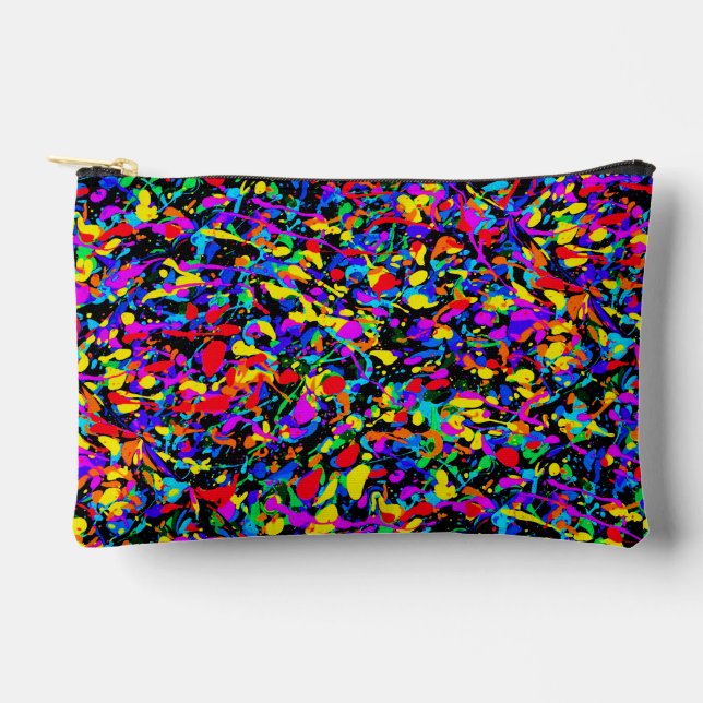 Large Splatter - Accessory Pouch (Front)