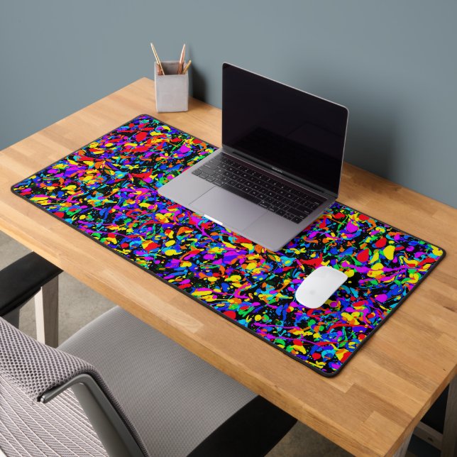 Large Splatter - Desk Mat (Office 2)