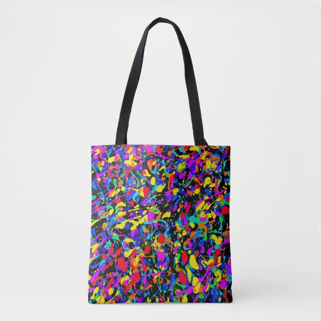 Large Splatter - Tote Bag (Front)