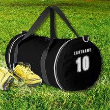 Large Sports Duffle Bag | Custom Name and Number