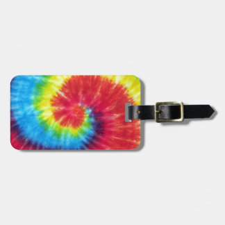 Large Swirl Luggage Tag