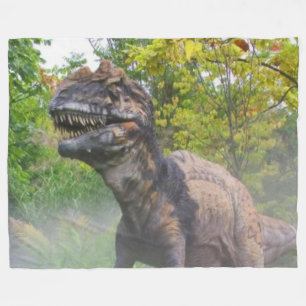 LARGE T-REX FLEECE BLANKET