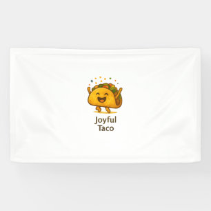 Large Taco Fiesta Birthday Banner   Photo Backdrop