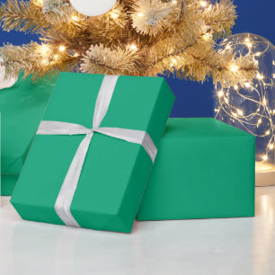 large teal-green, folder-like polygon wrapping paper