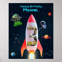 Large Three with Photos | Rocket Space 3rd Birthda
