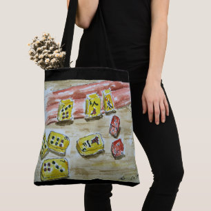 Large Tote for Mah Jongg Lovers Bag