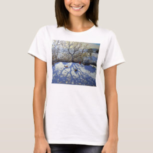 Large tree and tobogganers Youlgreave T-Shirt