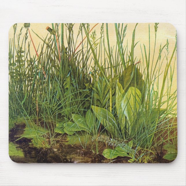 Large Turf - Albrecht Durer - c1503 Mouse Pad (Front)